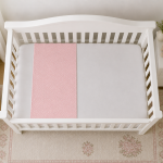 Mulberry silk sleeve on crib