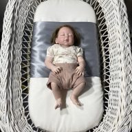 100% Mulberry silk slip sleeve for bassinet