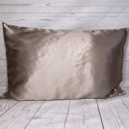 mulberry silk beige pillowcase
