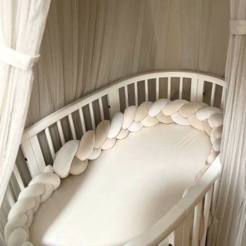 100% Mulberry silk cot fitted sheets - various colours - Image 3
