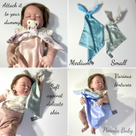 Mulberry silk baby security taggy blanket