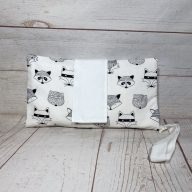 White fox nappy wallet