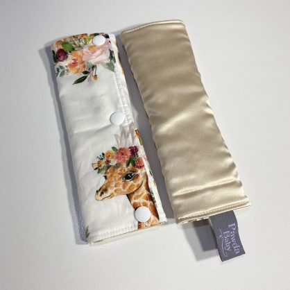 Mulberry silk Pram strap covers - strap protectors - Image 3