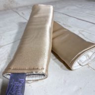 mulberry silk pram strap covers