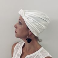 Mulberry silk head scarf