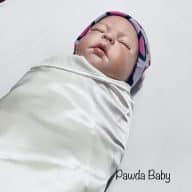 100% Mulberry silk newborn swaddle blanket wrap