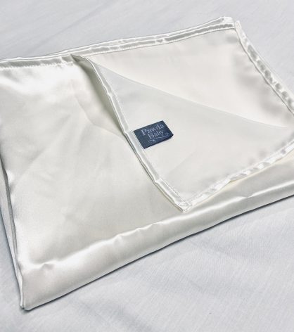 100% Mulberry silk newborn swaddle blanket wrap - Image 3