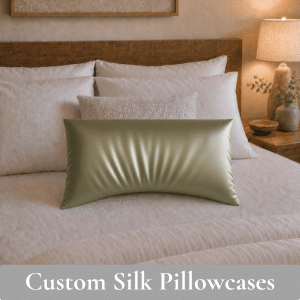 custom silk pillowcase