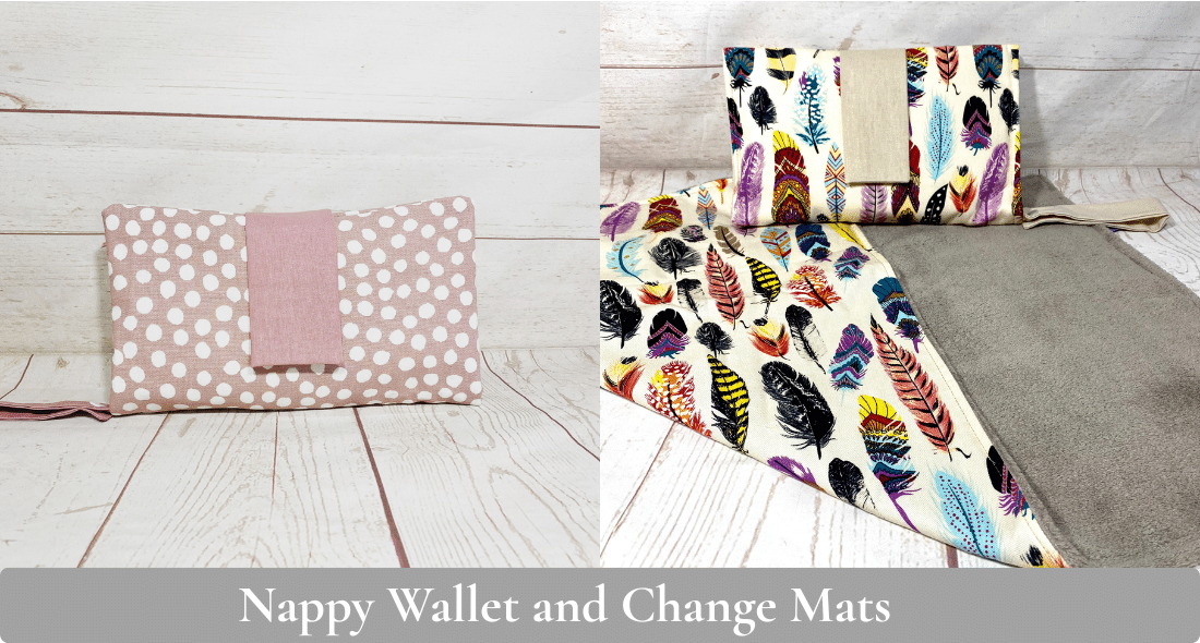 Nappy wallet and change mats